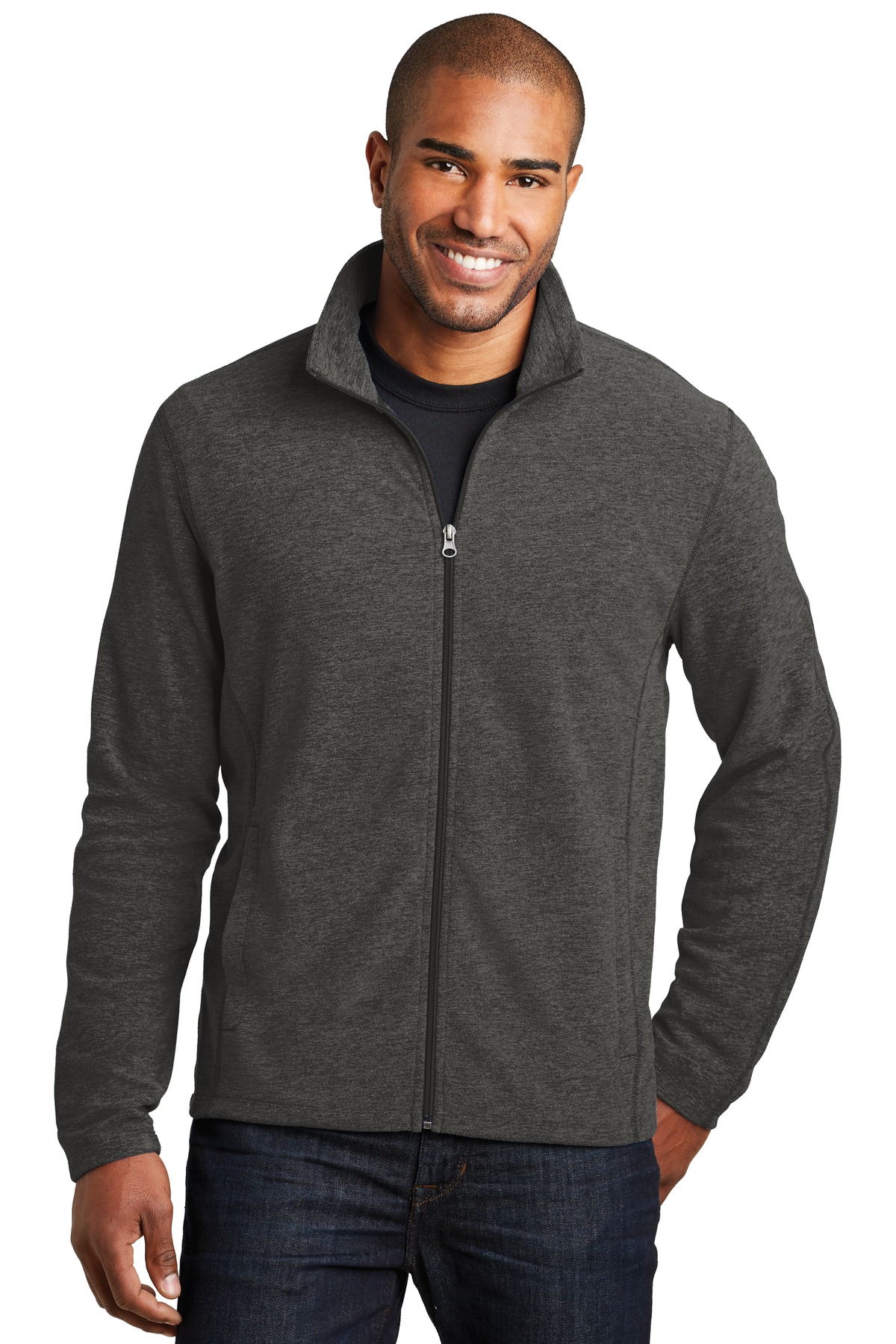 microfleece full zip jacket